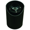 Adjustable Hooded Well Light in Aluminum, Composite & Brass with Black & Brass Finishes, In-Ground MR-16 Outdoor Lighting Fixture