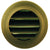 Brass lensed surface brick-step light with frosted glass lens, available in Antique Bronze, Gun Metal, Silver, and Natural Brass finishes