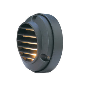 Louver Step Light | Aluminum Bronze & White Outdoor