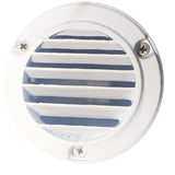 Louver Step Light | Aluminum Bronze & White Outdoor