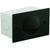 Aluminum half-moon recessed step light with polycarbonate lens, available in Black, Bronze, Rust, and White finishes