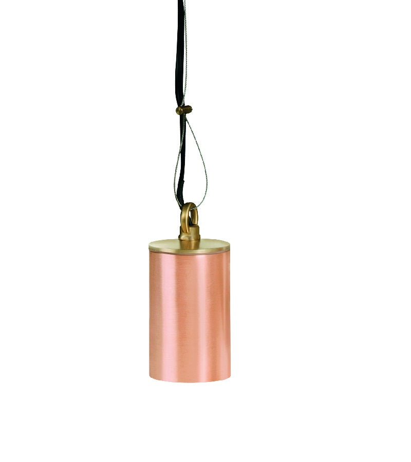 Copper Hanging Light 3.5″ | Raw Copper | Outdoor Pendant Lighting