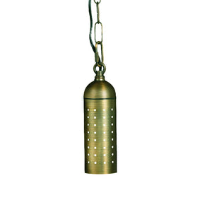 Brass Twinkle hanging light 5″H Antique Bronze finish