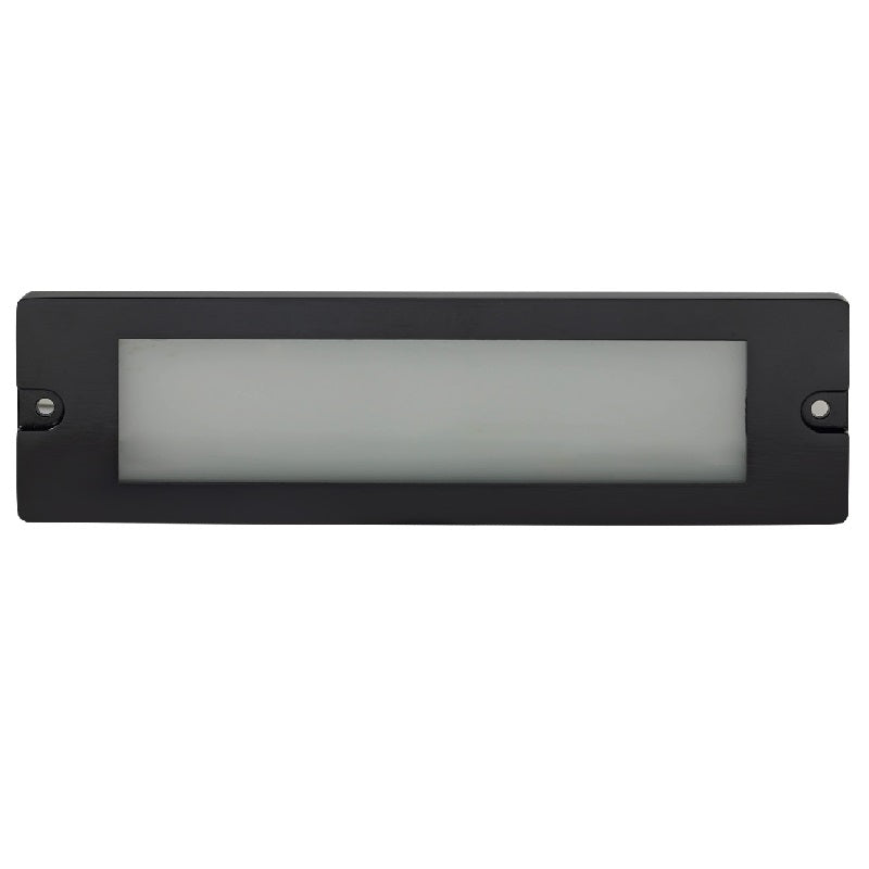 8.75″ Large Lensed Step Light | Backless Box Brick Light | Integrated LED