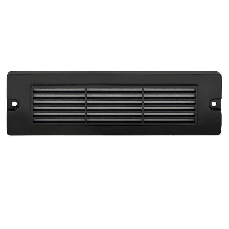 8.75″ Large Louvered Step Light | Backless Box Brick Light | Integrated LED