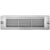8.75 inch brass LED brick light, large louvered backless box design, antique bronze, gun metal, and silver finishes with frosted lens