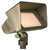 Rectangular Wall Wash Light – 12V MR-16 Brass Landscape Fixture in Antique Bronze with Multiple Lens Options