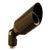 Machined Aluminum Standard Shroud Bullet Light in Black, Bronze, or Granite finish with MR-16 LED compatibility and 10-year housing warranty.