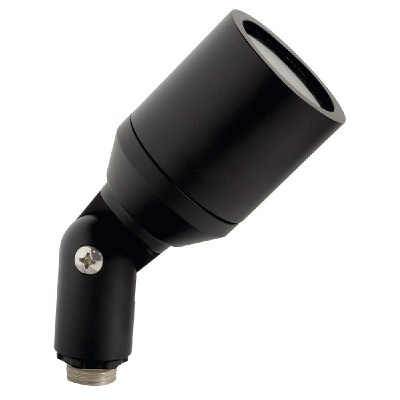 Machined Aluminum Flat Shroud Directional Bullet Light | MR-16 LED