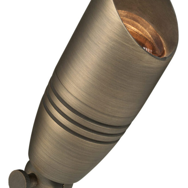 Brass Bullet Spot Light | MR16 12V | Adjustable knuckle | Landscape Series