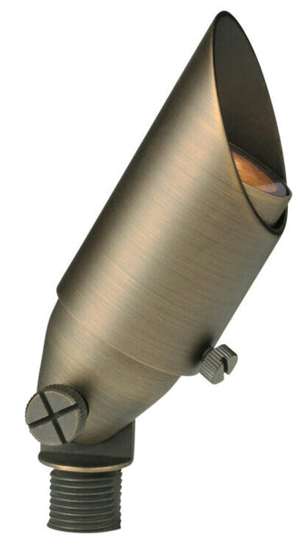 Adjustable Mini Brass Bullet Light | MR11 12V Adjustable knuckle | LandScape Series