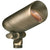 Mini Brass MR16 Bullet Spot Light with Ground Spike – 12V Landscape Fixture in Antique Bronze, Gun Metal, or Silver