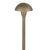 Smart RGB-WW Bluetooth Mushroom Area Light in Antique Bronze brass with 12″ or 18″ stem, frosted lens, 1–5W LED for outdoor landscape and pathway lighting.