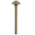 Mini Orient Brass Path Light with 3.5″ Shade – Available in Antique Bronze, Gun Metal, and Silver Plated Finishes