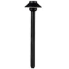 Mini Orient Brass Path Light with 3.5″ Shade – Available in Antique Bronze, Gun Metal, and Silver Plated Finishes
