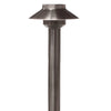 Mini Orient Brass Path Light with 3.5″ Shade – Available in Antique Bronze, Gun Metal, and Silver Plated Finishes
