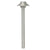 Mini Orient Brass Path Light with 3.5″ Shade – Available in Antique Bronze, Gun Metal, and Silver Plated Finishes