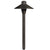 Smart RGB-WW Bluetooth Umbrella Area Light in Antique Bronze or Gun Metal brass with 12″ or 18″ stem, 1–5W LED, wide 120° beam spread for outdoor landscape lighting.