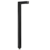L-Shaped Modern Path Light in aluminum, Black and Bronze finishes, 12V T3 LED, with sandblasted glass lens and included frosted lens options.