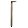 Brass Smart RGB-WW Bluetooth Modern Design Light in Antique Bronze or Gun Metal finish, with L-shaped stem, 1–4W LED, 35–300 lumens for outdoor lighting.