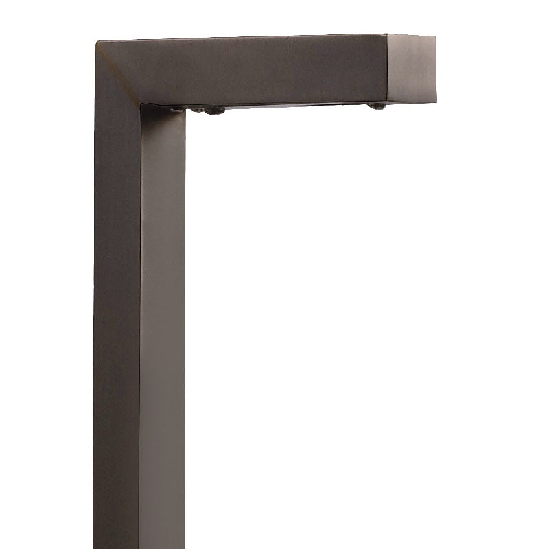 Brass Smart RGB-WW Bluetooth Modern Design Light in Antique Bronze or Gun Metal finish, with L-shaped stem, 1–4W LED, 35–300 lumens for outdoor lighting.