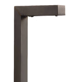 Brass Smart RGB-WW Bluetooth Modern Design Light in Antique Bronze or Gun Metal finish, with L-shaped stem, 1–4W LED, 35–300 lumens for outdoor lighting.