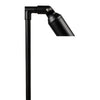 Machined aluminum path light with 18″ or 24″ stem, available in Black and Bronze, MR-16 LED compatible, tempered glass lens, and adjustable knuckle.