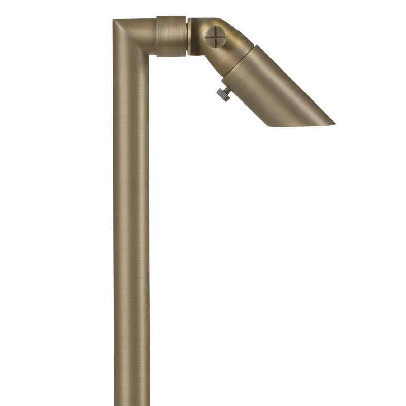 Single Head Path Light – Brass | MR-8 LED Compatible