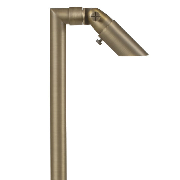 Single Head Path Light – Brass | MR-8 LED Compatible