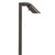 Single Head Path Light with adjustable brass head, available in Antique Bronze and Gun Metal finishes, with 24″ or 18″ stem, MR-11 LED compatible.