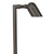 Mini Single Head Brass Path Light with adjustable knuckle, available in Antique Bronze, Gun Metal, and Silver Plated finishes, offered in 12″, 18″, or 24″ stems, MR-16 LED compatible.