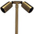 Brass RGB-WW Bluetooth Double Head Path Light in Antique Bronze or Gun Metal with 18″ or 24″ brass stem, dual adjustable knuckles, and 1–6W LED.
