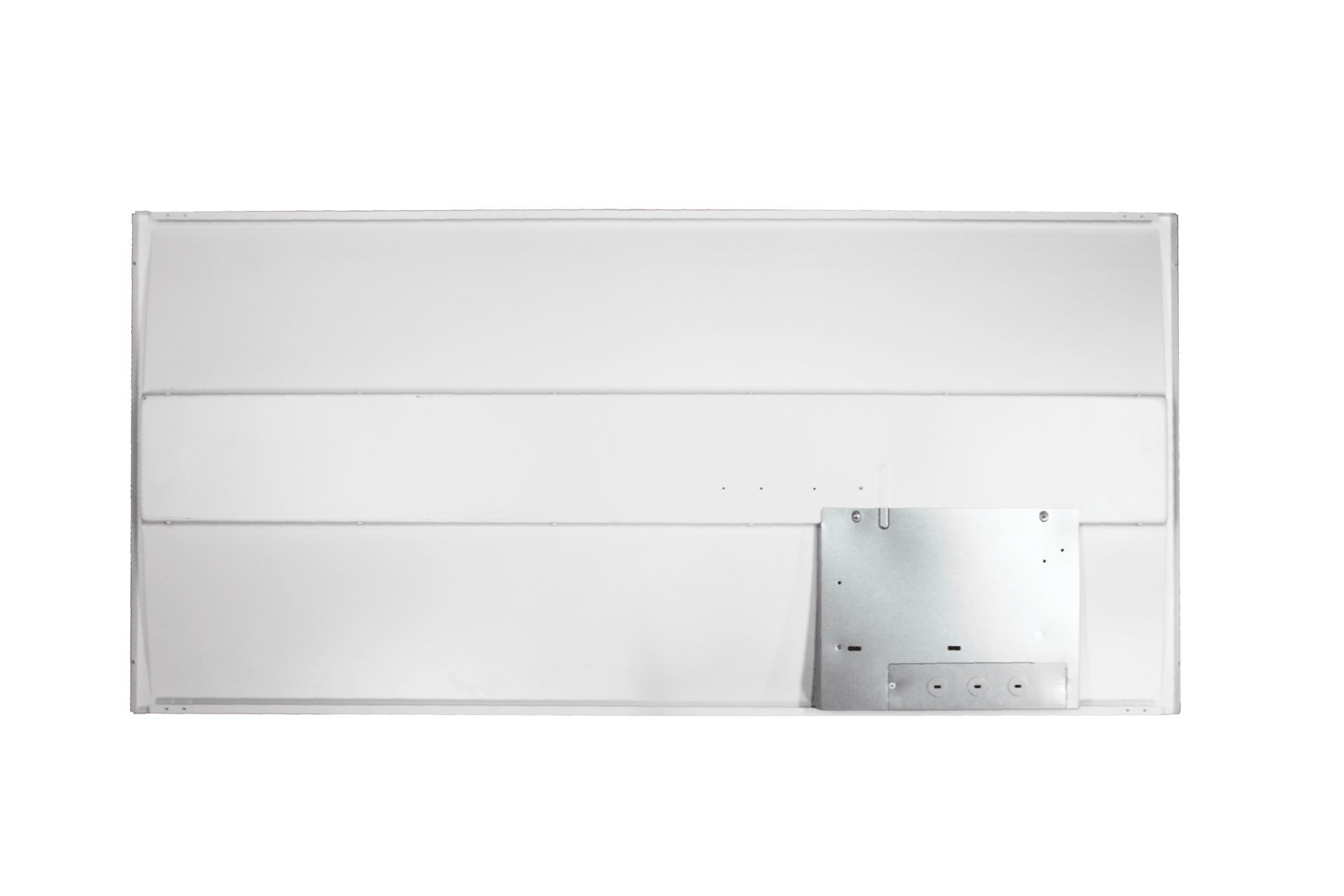 Commercial 2x4 LED troffer light 6250 lumens selectable wattage