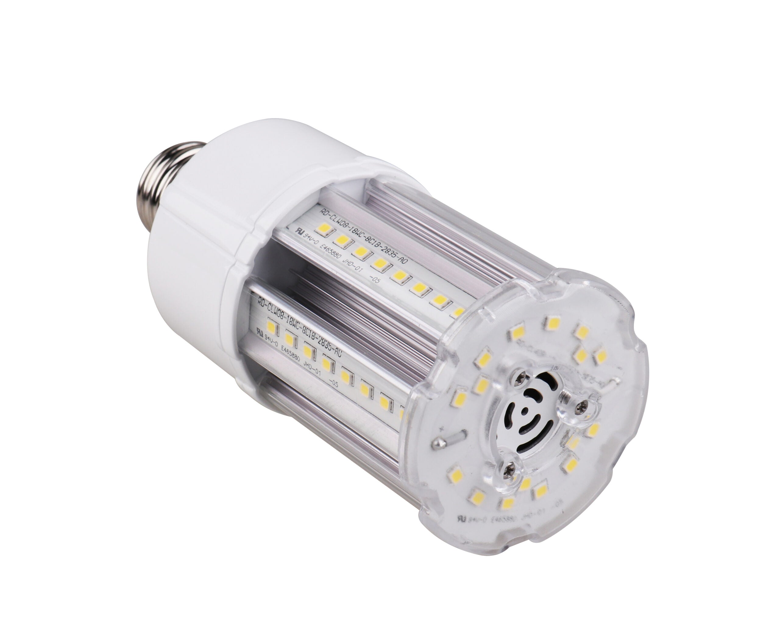5000K LED corn bulb style lamp with 360 degree beam angle