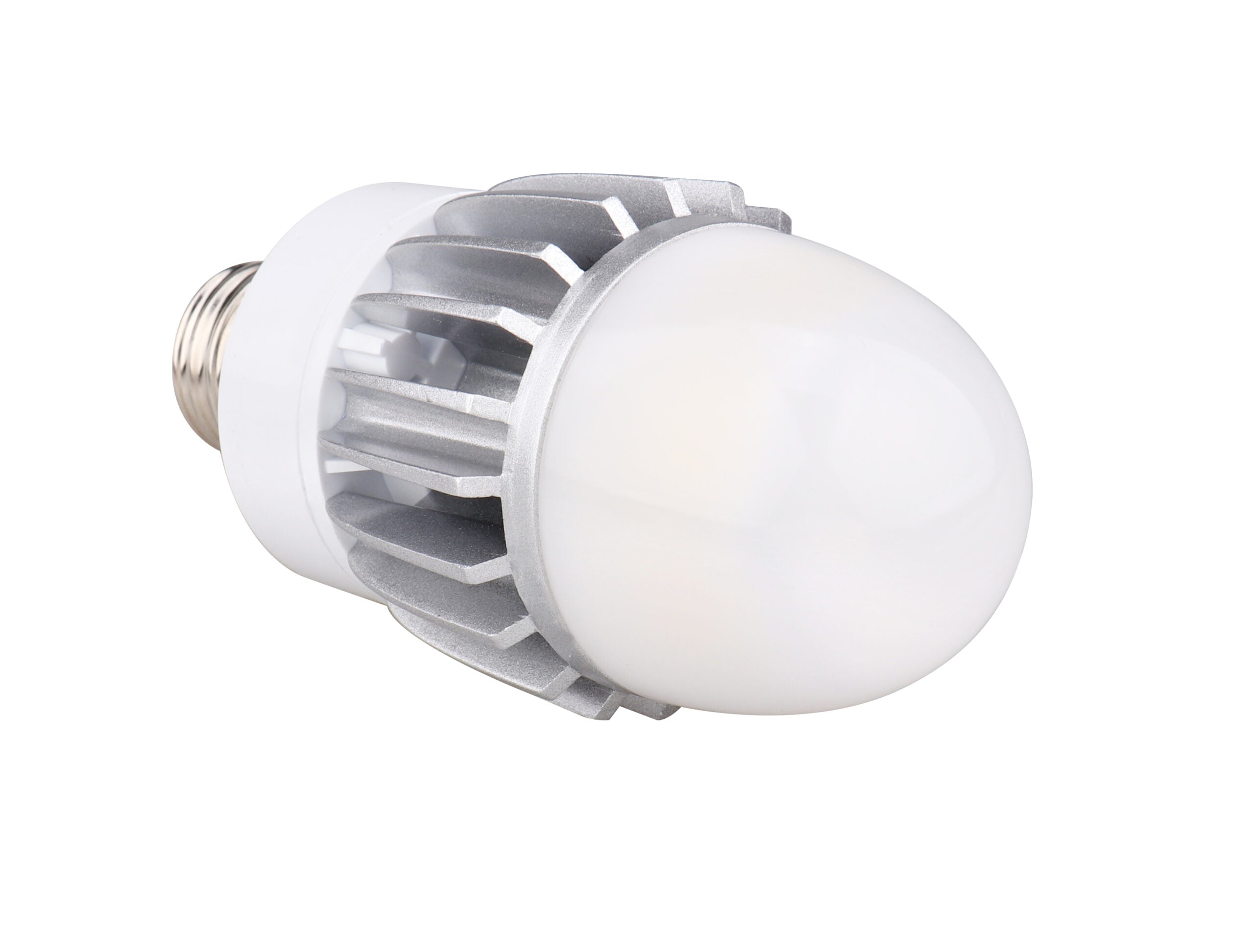 E26 LED replacement bulb with 360 degree beam angle for garages