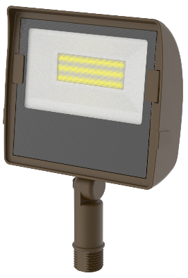 LED Flood Light Knuckle Mount | 1.950Lm | 120/277V | 5.000K Daylight | Commercial Led CLF4-15VP5KNBR