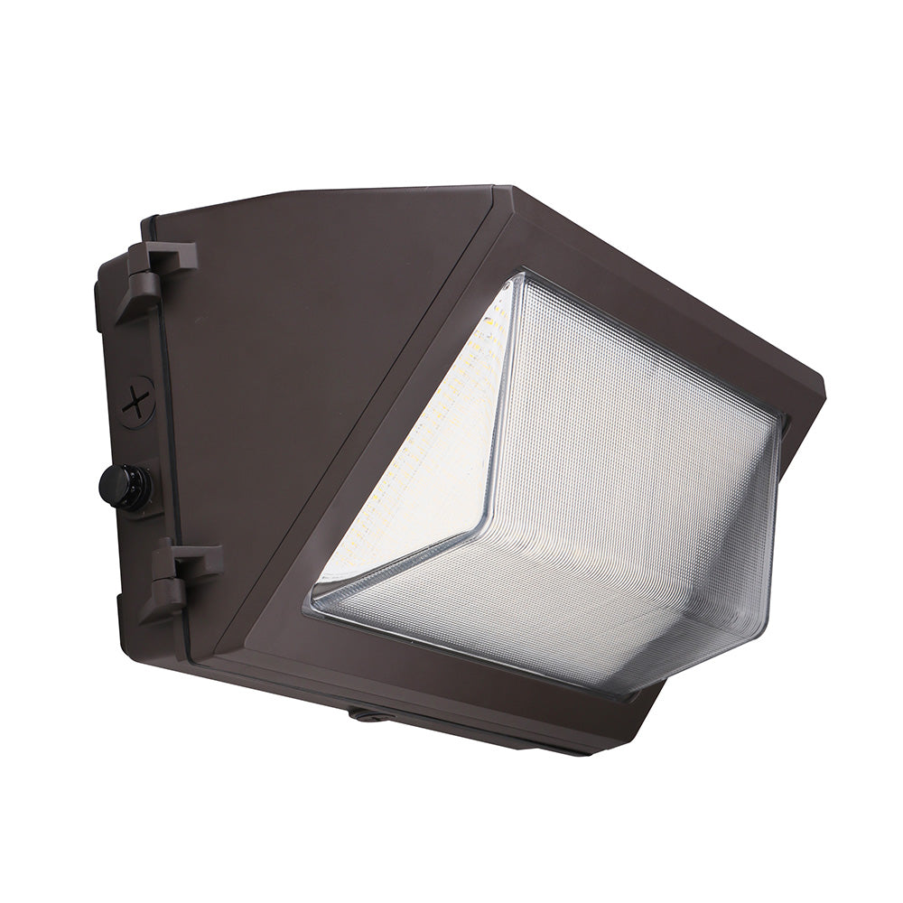 High output LED wall pack for warehouse loading dock lighting