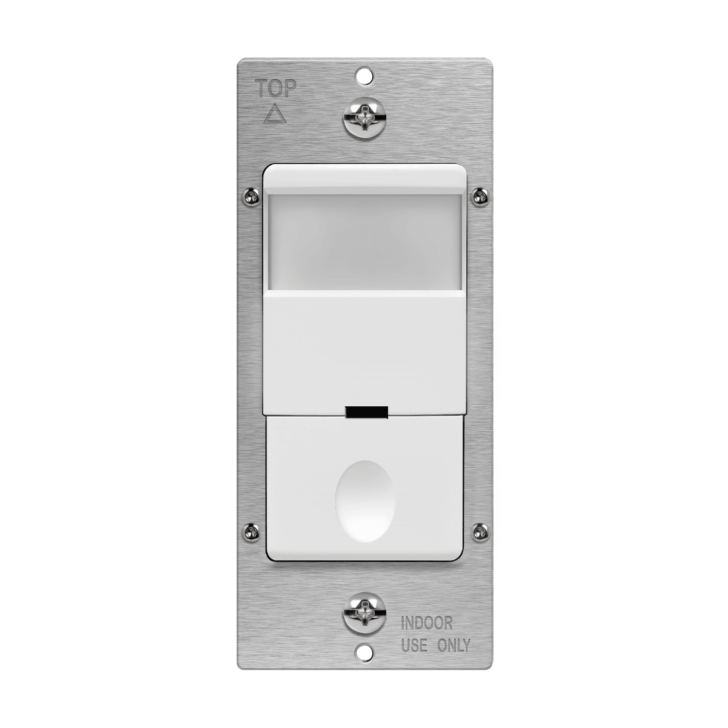 180° PIR Occupancy/Vacancy Motion Sensor Wall Switch with Built-In Night Light | 120/277V | Enerlites DWOS-1277-NL