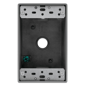 1/2" 1-Gang 3-Holes WeatherProof Electrical Box | Enerlites EN1350 - Available at Electrical Marketplace