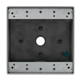 2-Gang 5-Holes 1/2" Weatherproof Box | Enerlites EN2550