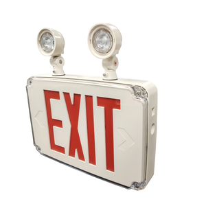 WLCEM-low-profile-wet-location-led-exit-emergency-combo-white - Available at Electrical Marketplace