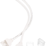 120V 6 inch hard-wire LED starter 2-pack with clear diffuser