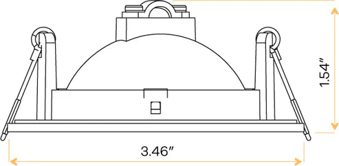 Flarion-3-inch-single-head-multiple-floating-gimbal-led-light-90-degree-tilt-wet-location