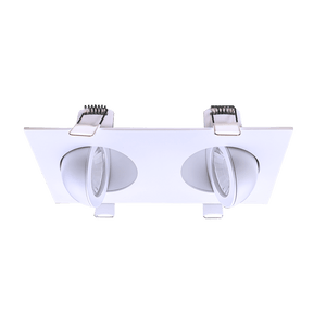 3 inch double head recessed LED gimbal light - Available at Electrical Marketplace