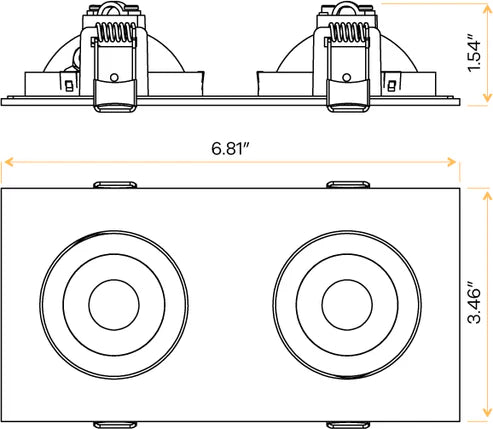 Flarion-3-inch-2-head-multiple-floating-gimbal-led-light-90-degree-tilt-wet-location