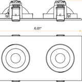 Flarion-3-inch-2-head-multiple-floating-gimbal-led-light-90-degree-tilt-wet-location