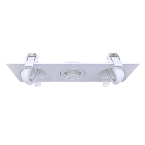 3 inch triple head recessed LED gimbal light - Available at Electrical Marketplace