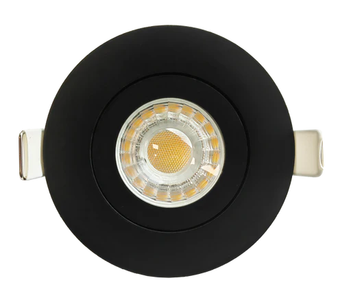 adjustable round recessed LED spotlight fixture