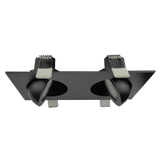 Flarion-3-inch-2-head-multiple-floating-gimbal-led-recessed-light-black