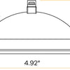 architectural adjustable LED ceiling spotlight